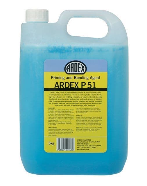 ARDEX P 51 Concentrated Water-Based Primer Bonding Agent | £31.56 + Vat