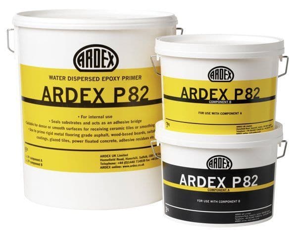 ARDEX P 82 PRIMER Water Based Epoxy Primer Bonding Agent | £95.87 + Vat
