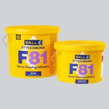 F Ball F81 5kg  Solvent Free, Two-Part Epoxy Adhesive