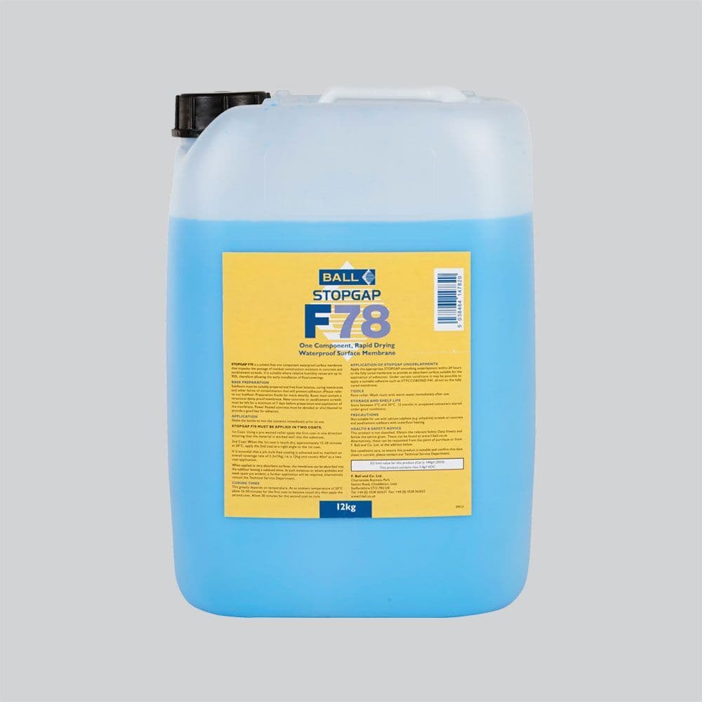 F Ball Stopgap F78 12kg Waterproof Surface Membrane