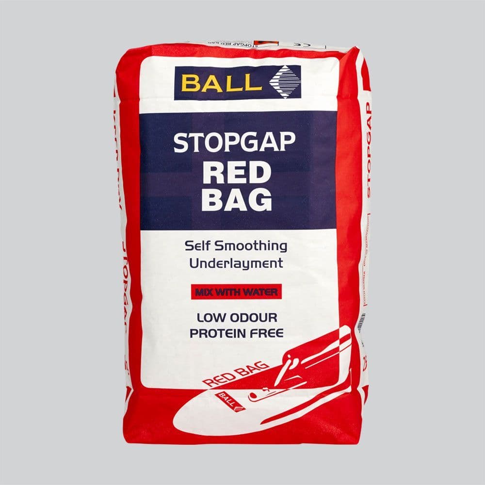 F Ball Stopgap Red Bag Self-Smoothing Underlayment | £15.89 + Vat